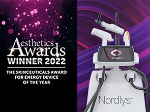Nordlys™ sistemi "İlin Enerji cihazi nominasiyasında"  "Aesthetics Awards Winner" mükafatına layiq görülmüşdür!